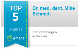 Jameda - Top 5 Parodontologen in Dorsten